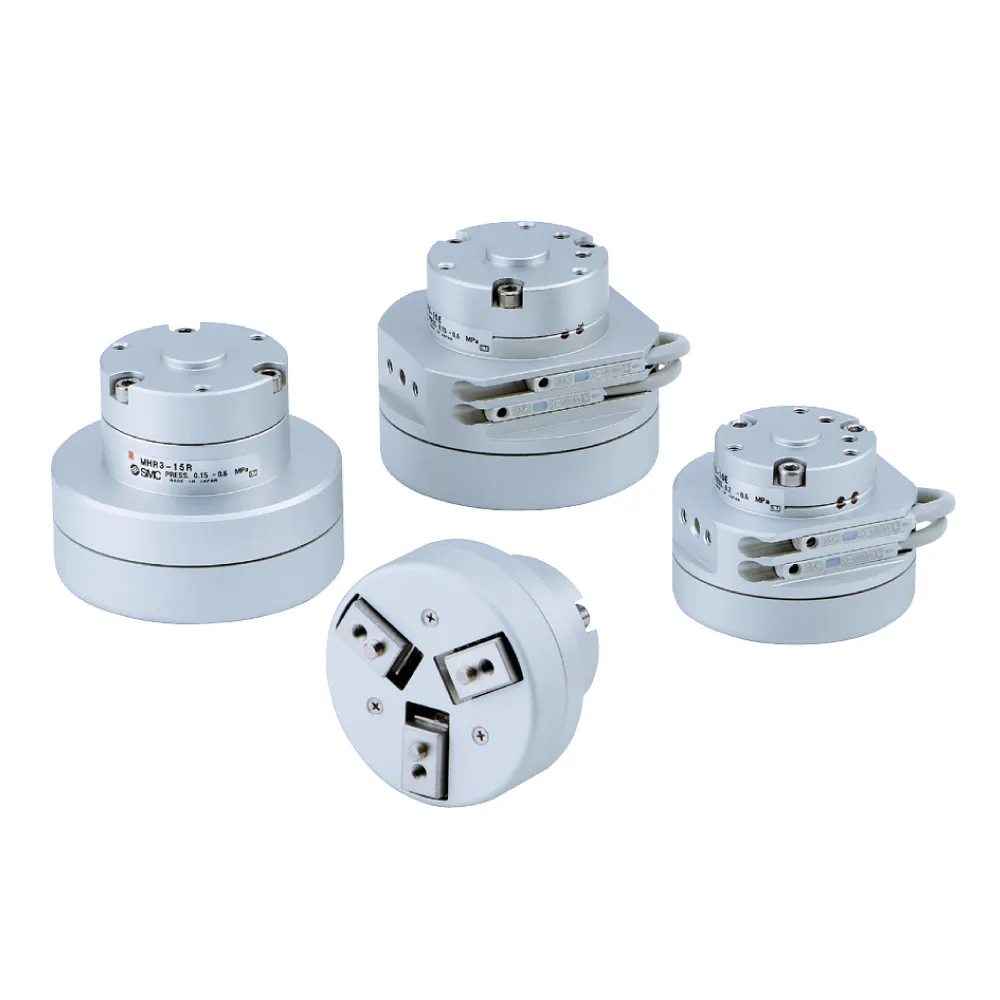 Kẹp khí nén 3 ngàm truyền động quay MHR3/MDHR3